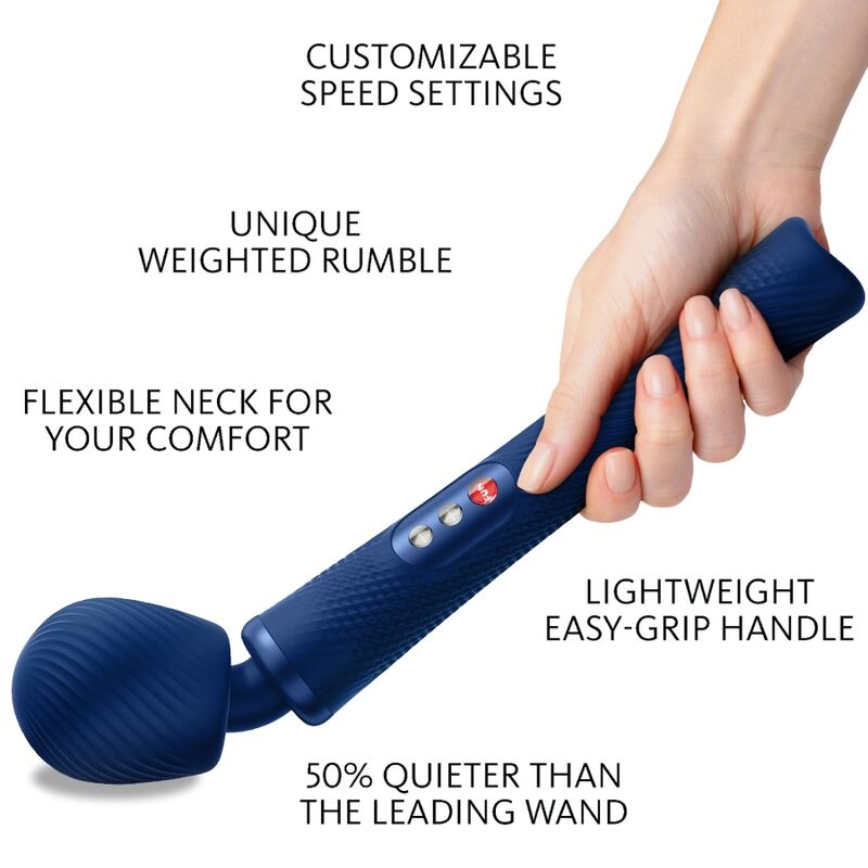 FUN FACTORY - VIM BAGUETTE RUMBLE VIBRANTE RECHARGEABLE EN SILICONE