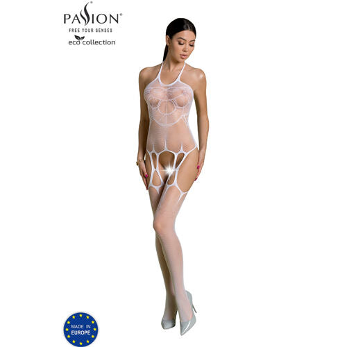 PASSION - BODYSTOCKING COMBINAISON OUVERTE BS002