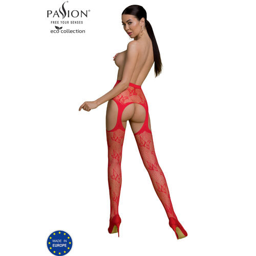 PASSION - BODYSTOCKING COMBINAISON OUVERTE S001