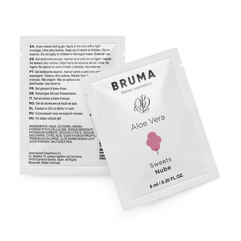 BRUMA - GEL GLISSANT À L'ALOE VERA SAVEUR BONBONS 6 ML