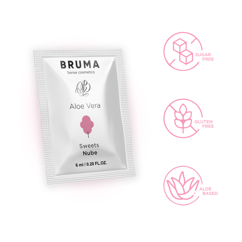 BRUMA - GEL GLISSANT À L'ALOE VERA SAVEUR BONBONS 6 ML