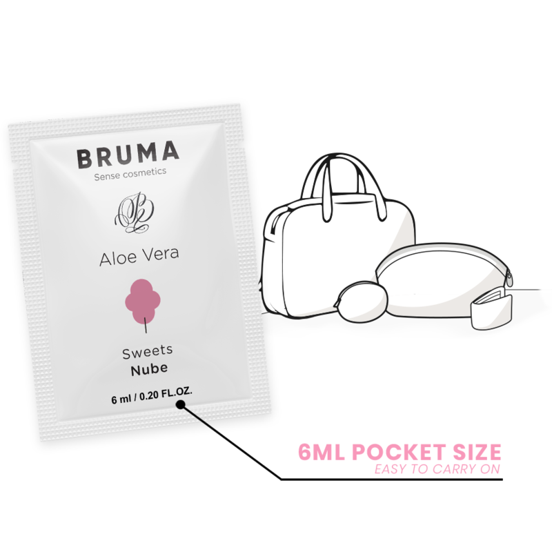 BRUMA - GEL GLISSANT À L'ALOE VERA SAVEUR BONBONS 6 ML