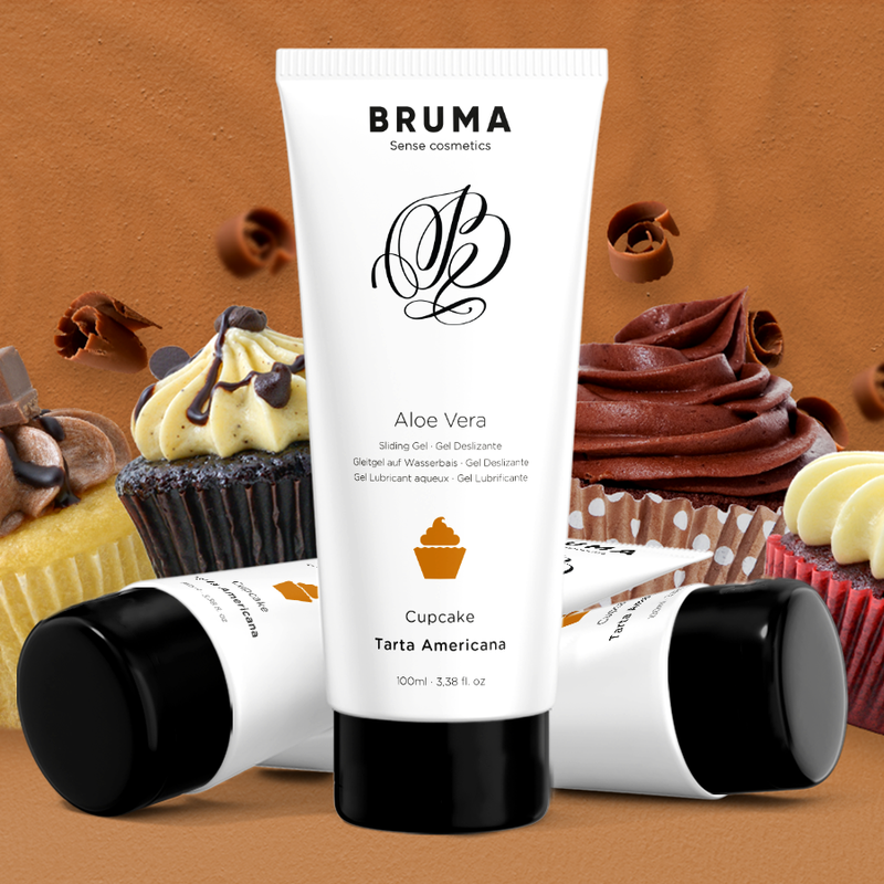 BRUMA - GEL GLISSANT À L'ALOE VERA SAVEUR CUPCAKE 100 ML