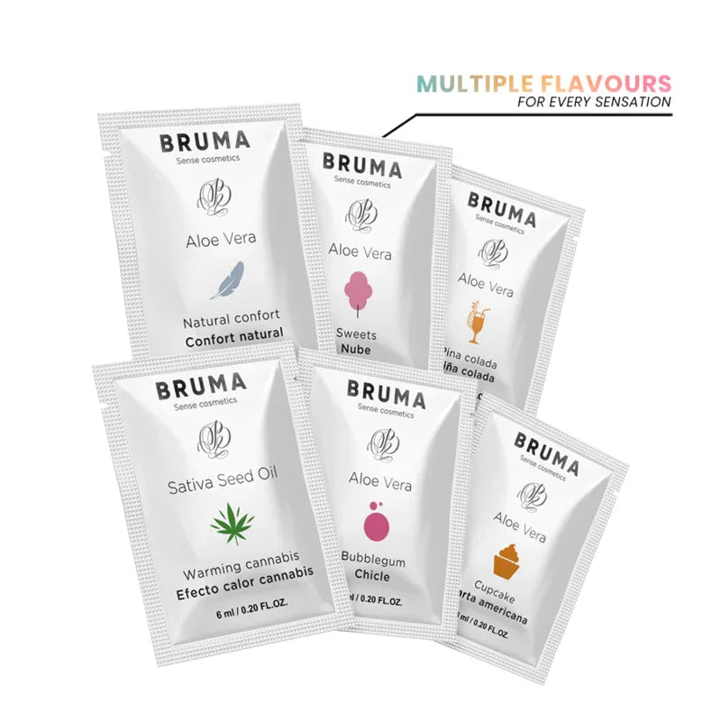 BRUMA - HUILE DE GRAINES DE SATIVA GEL GLISSANT RÉCHAUFFANT SAVEUR DE CANNABIS 6 ML - Incandessens