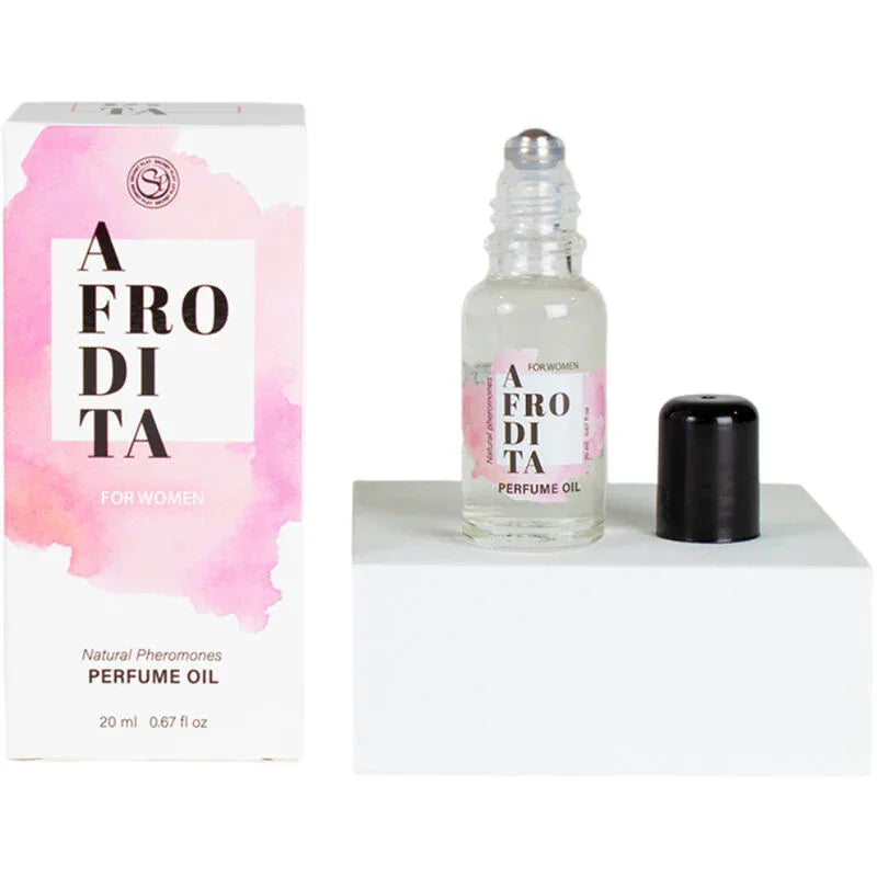 SECRETPLAY - HUILE DE PARFUM AUX PHÉROMONES NATURELLES AFRODITA 20 ML - Incandessens