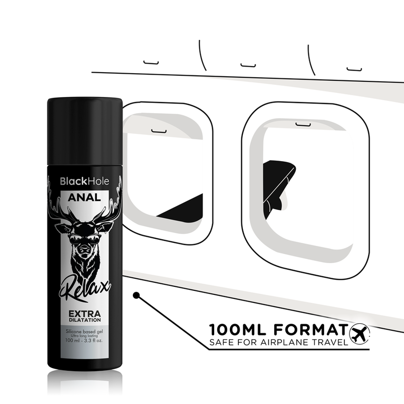 BLACK HOLE - GEL BASE SILICONE DILATATION ANALE 100 ML