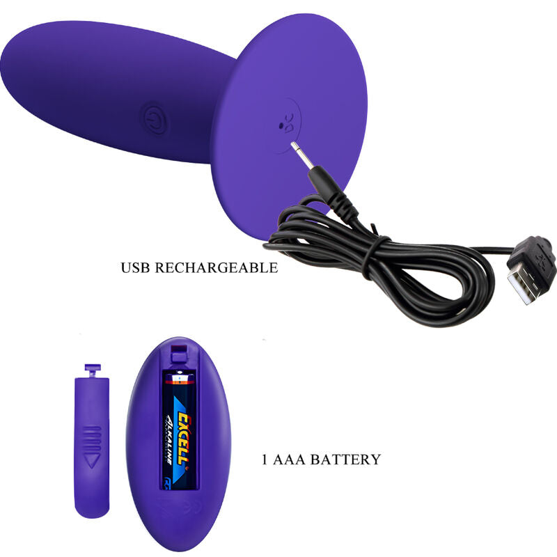 PRETTY LOVE - PLUG ANAL YOUTH TÉLÉCOMMANDE VIOLET