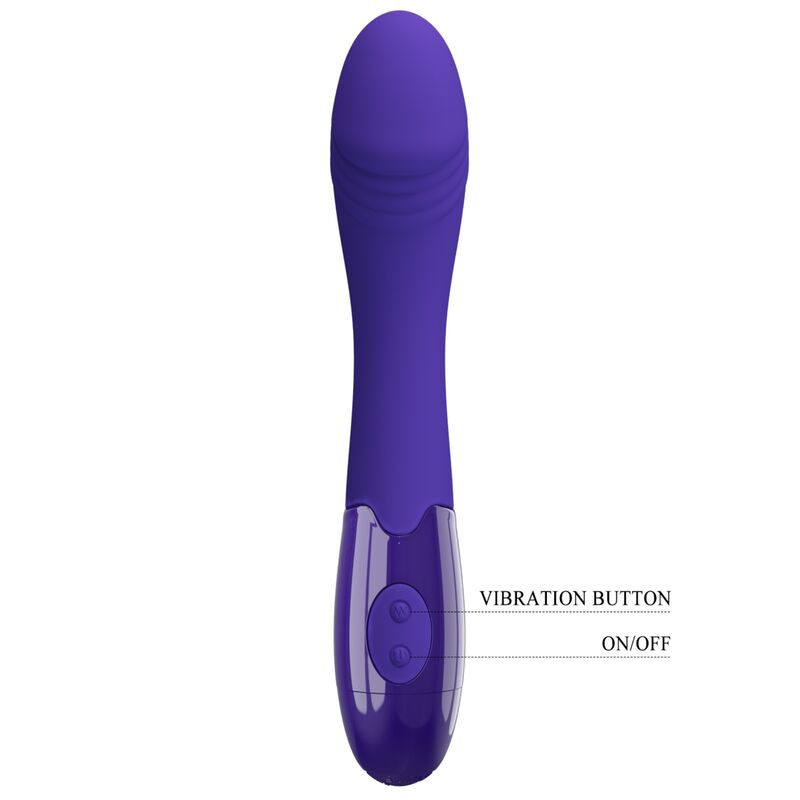 PRETTY LOVE - DILDO VIBROMASSEUR VIOLET ELEMENTAL YOUTH