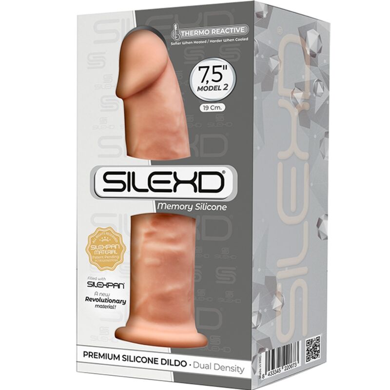SILEXD - MODÈLE 2 GODE RÉALISTE PREMIUM SILEXPAN SILICONE 19 CM