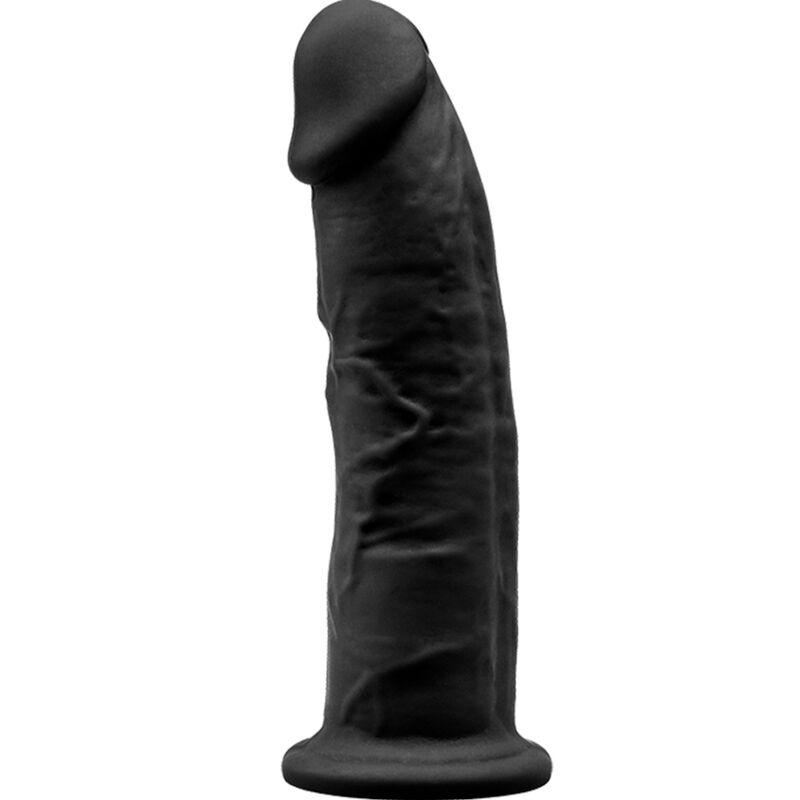 SILEXD - MODÈLE 2 GODE RÉALISTE PREMIUM SILEXPAN SILICONE NOIR 15 CM