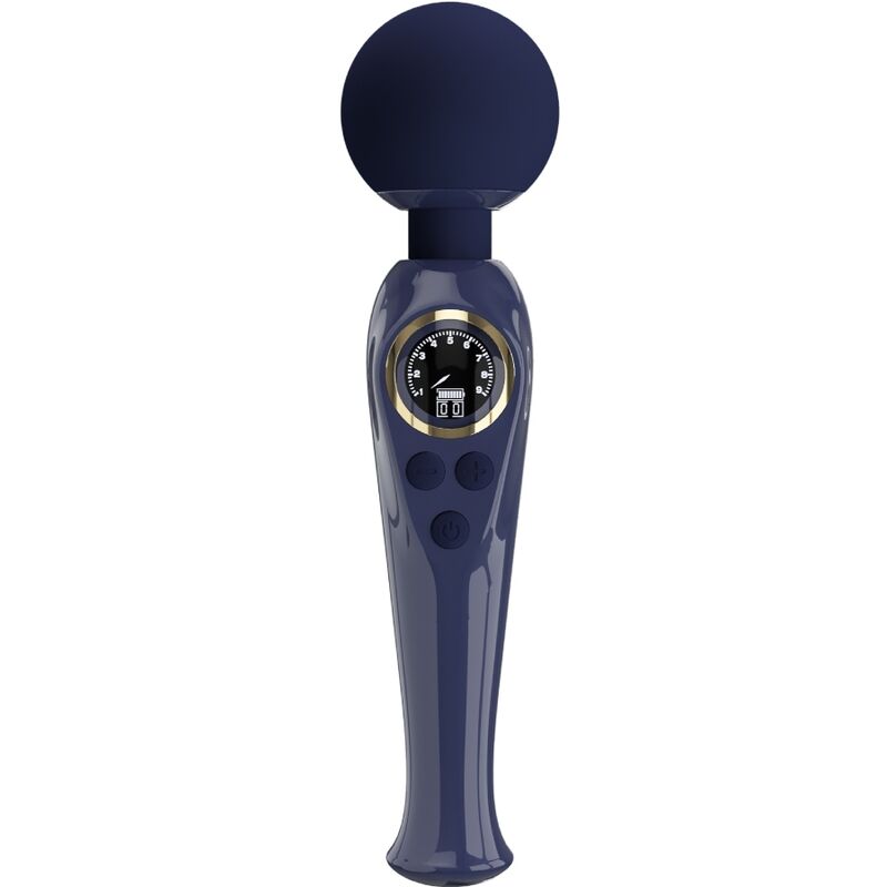 PRETTY LOVE - VIBROMASSEUR WAND SKYLER BLEU
