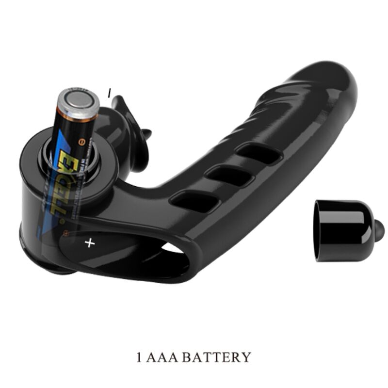 PRETTY LOVE - COUVRE DOIGTS DOIGT VIBRATEUR CORBIN NOIR