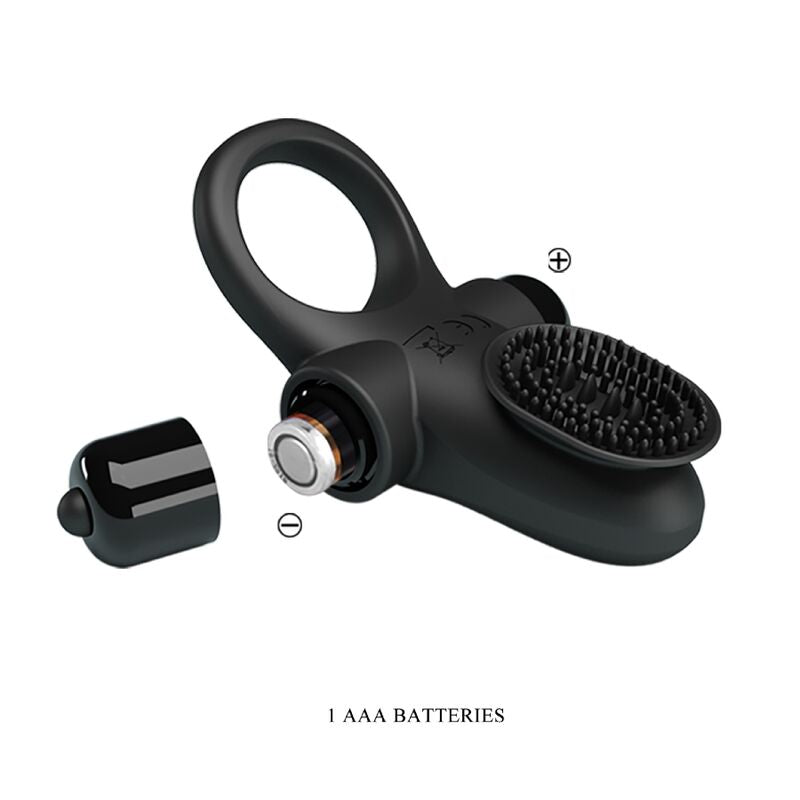 PRETTY LOVE - COCKRING VIBRATOR RING II NOIR