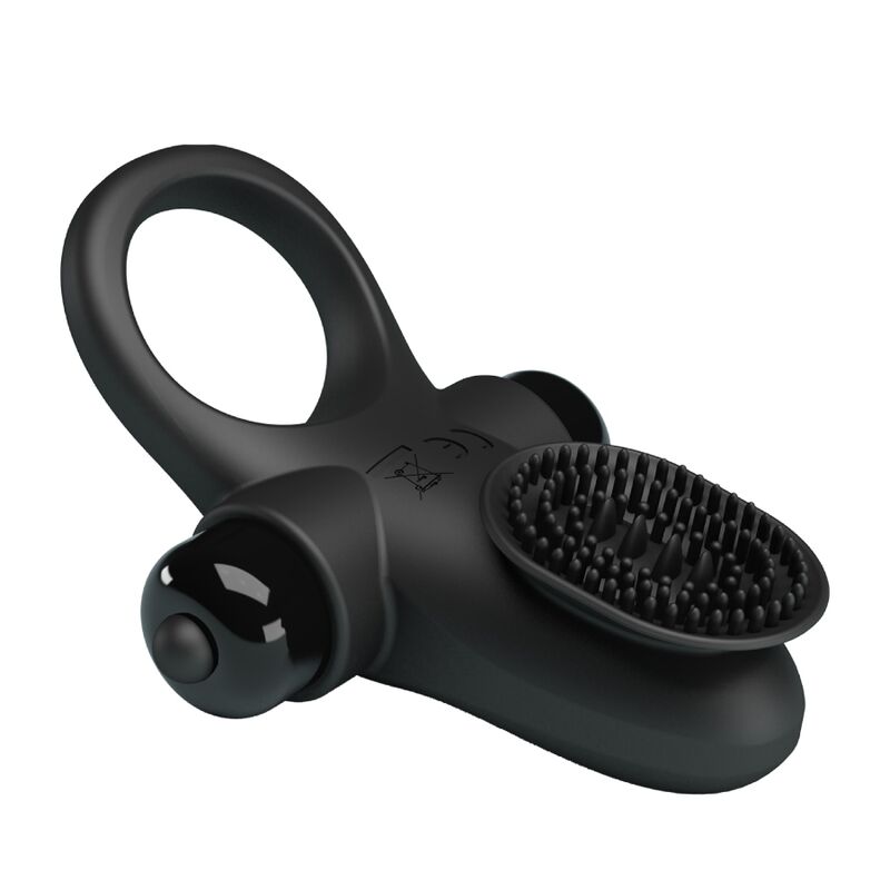 PRETTY LOVE - COCKRING VIBRATOR RING II NOIR