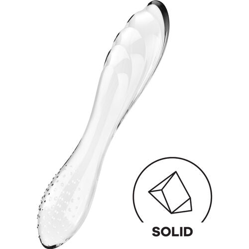 SATISFYER - GODE EN VERRE DAZZLING CRYSTAL 1