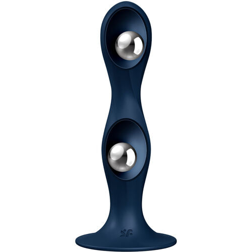 SATISFYER - DILDO STIMULANT EN SILICONE DOUBLE BALL-R