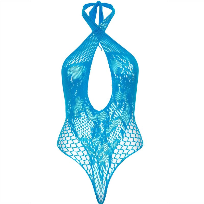 LEG AVENUE - LICOL BODY AVEC DENTELLE BLEU