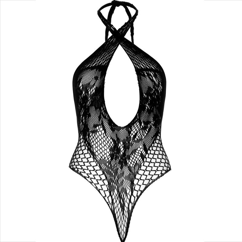 LEG AVENUE - LICOL BODY AVEC DENTELLE NOIR