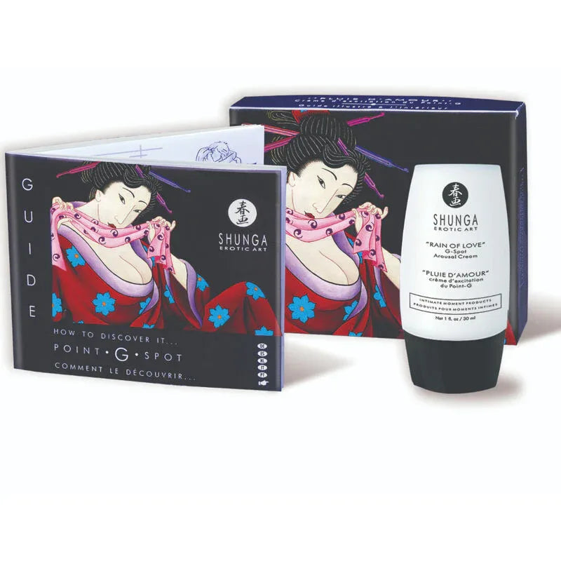 SHUNGA - CRÈME STIMULANTE RAIN OF LOVE POINT G - Incandessens