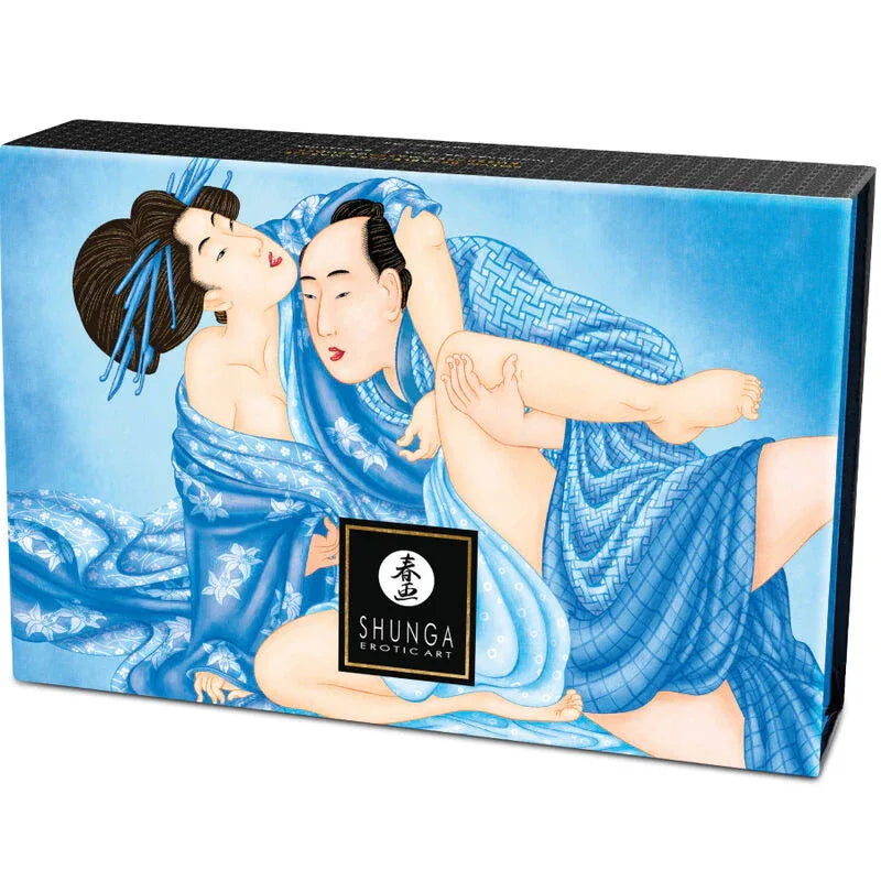 SHUNGA - KIT DE POUDRE DE MASSAGE COMESTIBLE À LA NOIX DE COCO - Incandessens