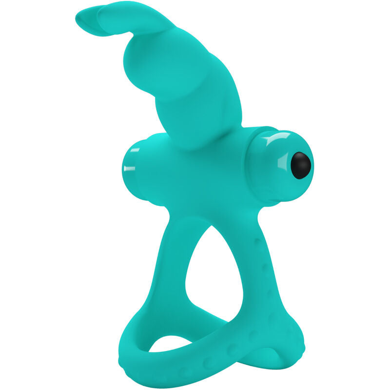 PRETTY LOVE - ANNEAU VIBRANT LAPIN VERT FIGGY