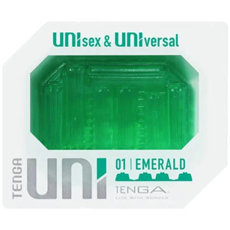 TENGA - DOIGT MASTURBATEUR UNI ÉMERAUDE - Incandessens