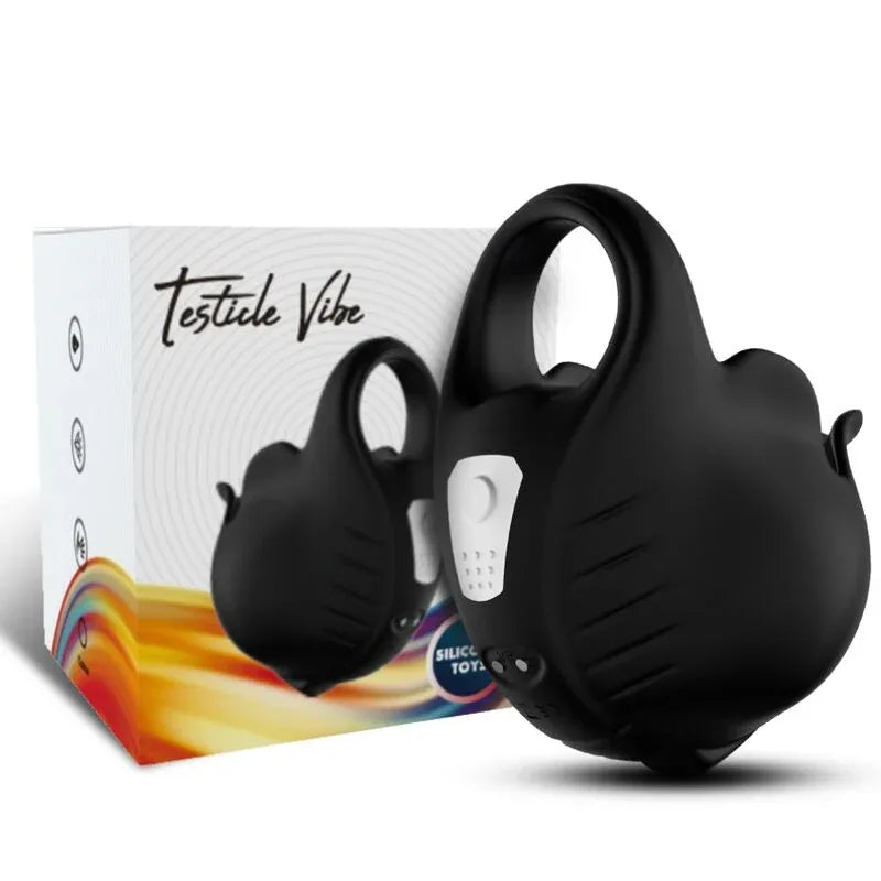 ARMONY - ANNEAU VIBRATEUR VENTOUSES NOIR - Incandessens