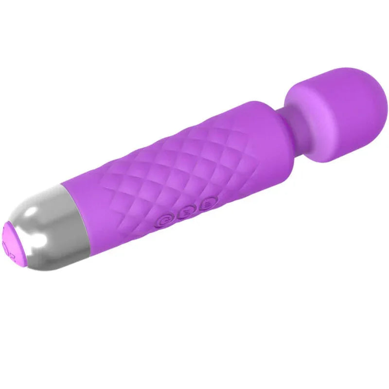 ARMONY - MINI MASSEUR ET VIBRATEUR VIOLET - Incandessens