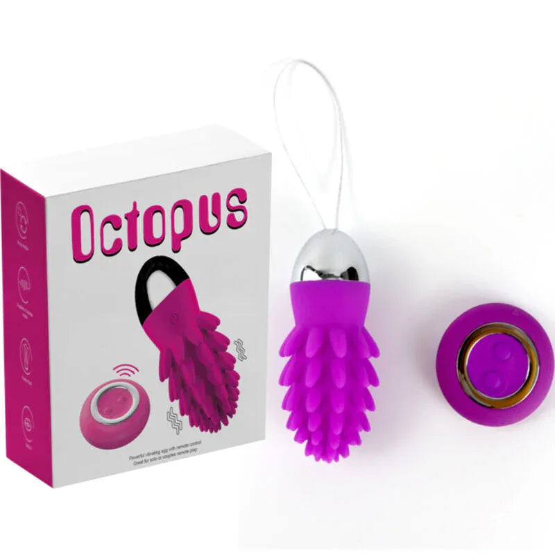 ARMONY - OCTOPUS CACTUS OEUF VIBRANT VIOLET TÉLÉCOMMANDE - Incandessens