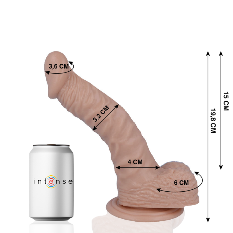 MR INTENSE - 18 GODE RÉALISTE 19.8 CM -O- 3.2 CM