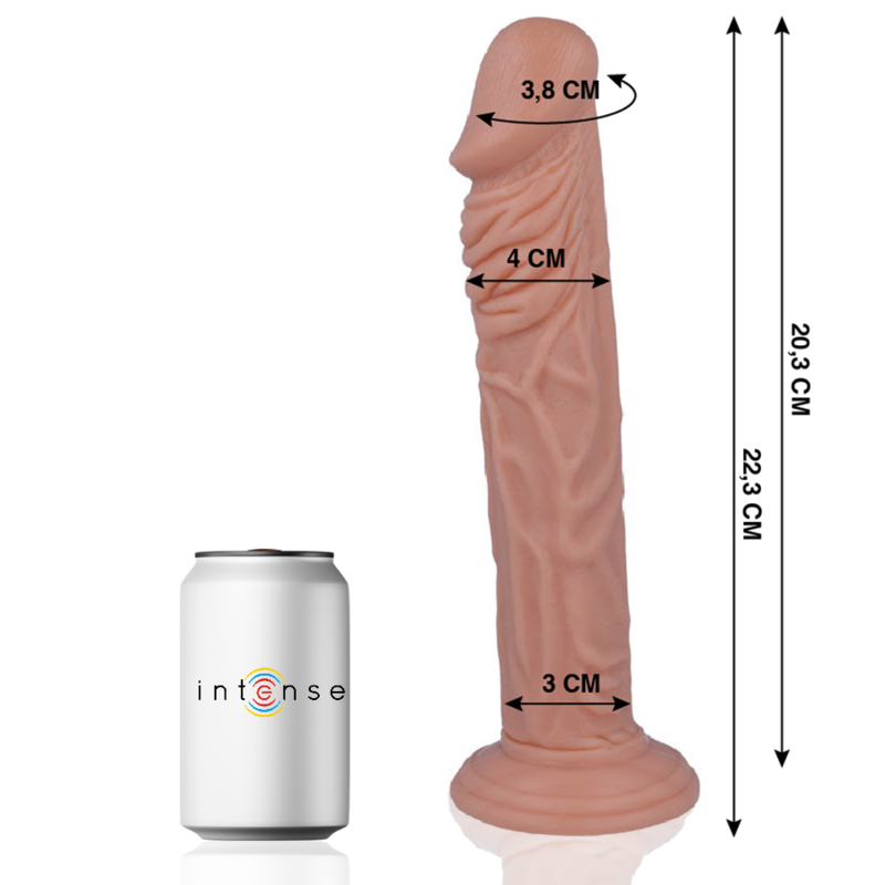 MR INTENSE - 27 GODE RÉALISTE 22.3 CM -O- 4 CM