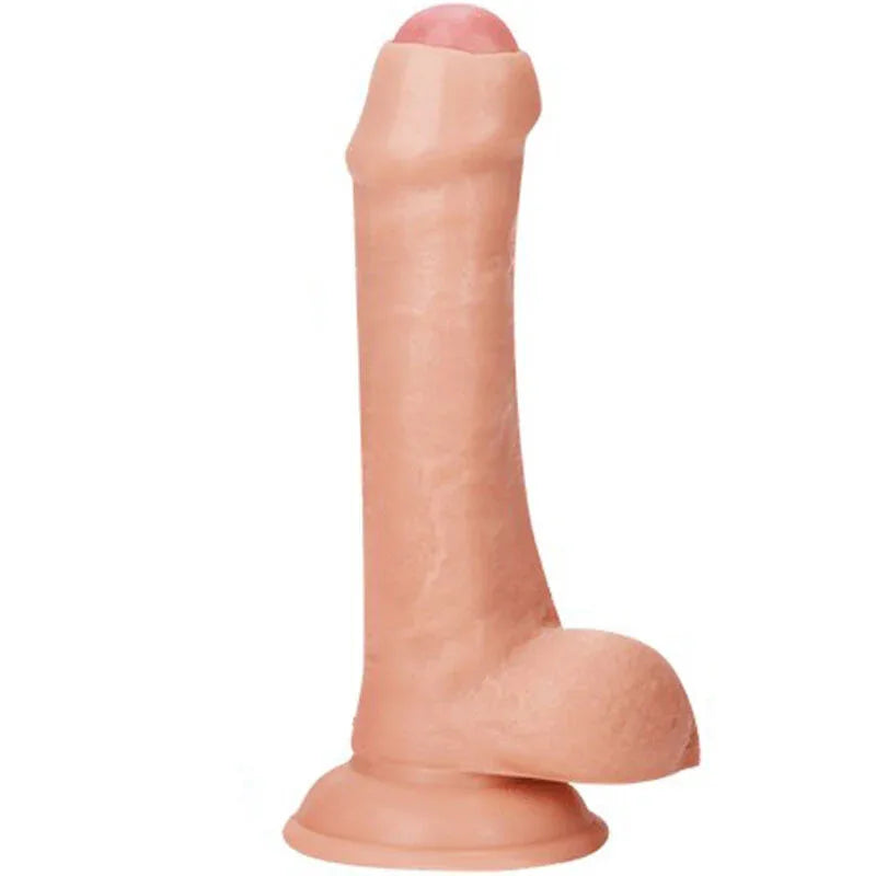 ARMONY - GODE RÉALISTE AVEC PRÉPUCE 21 CM - Incandessens