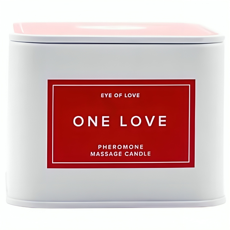 EYE OF LOVE BOUGIE MASSAGE ONE LOVE FEMME PHÉROMONES CIRE SOJA 150ML