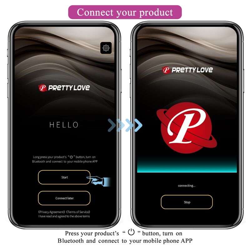 PRETTY LOVE - OEUF VIBRANT TELECOMMANDE CATALINA AVEC APPLICATION