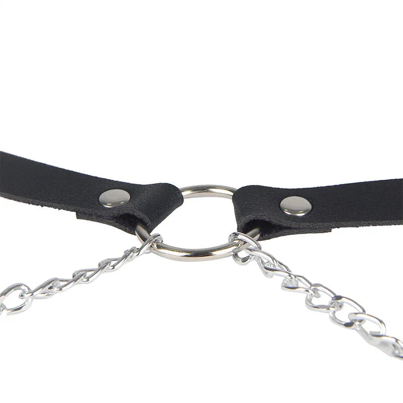 SUBBLIME - HARNAIS CEINTURE CUIR NOIR TAILLE UNIQUE - Incandessens