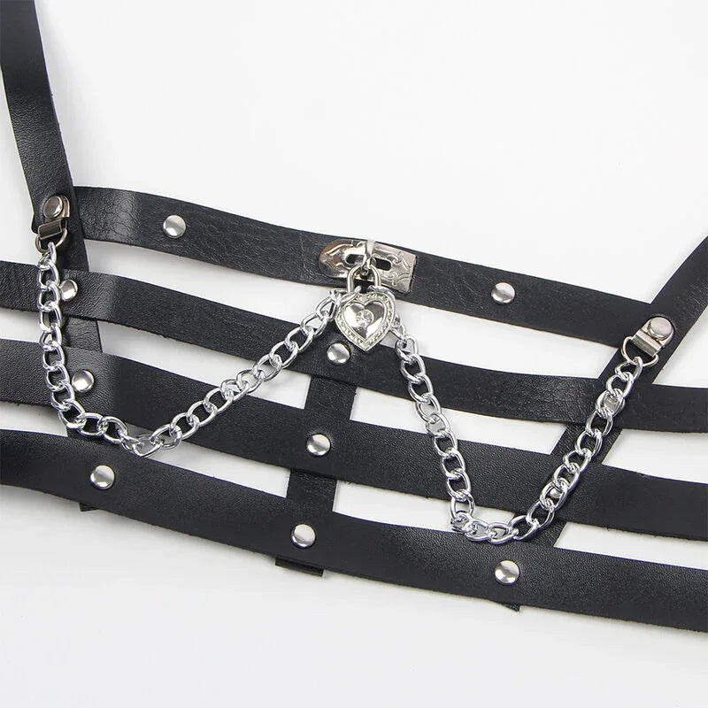 SUBBLIME - HARNAIS CORSET AVEC CHAÎNE DÉTAIL TAILLE UNIQUE - Incandessens