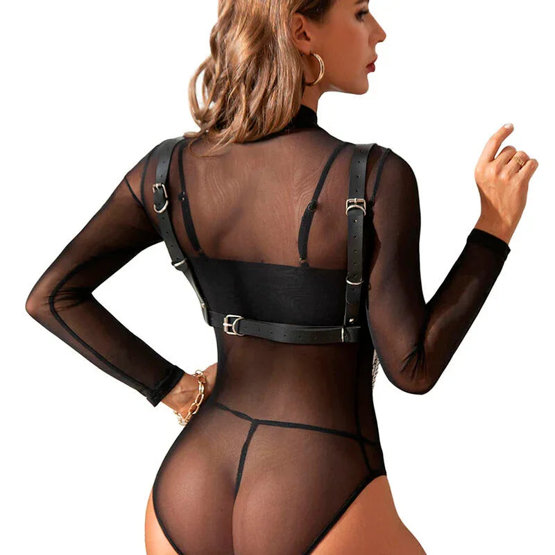 SUBBLIME - SOUTIEN-GORGE HARNAIS AVEC CHAÎNE DÉTAIL TAILLE UNIQUE - Incandessens