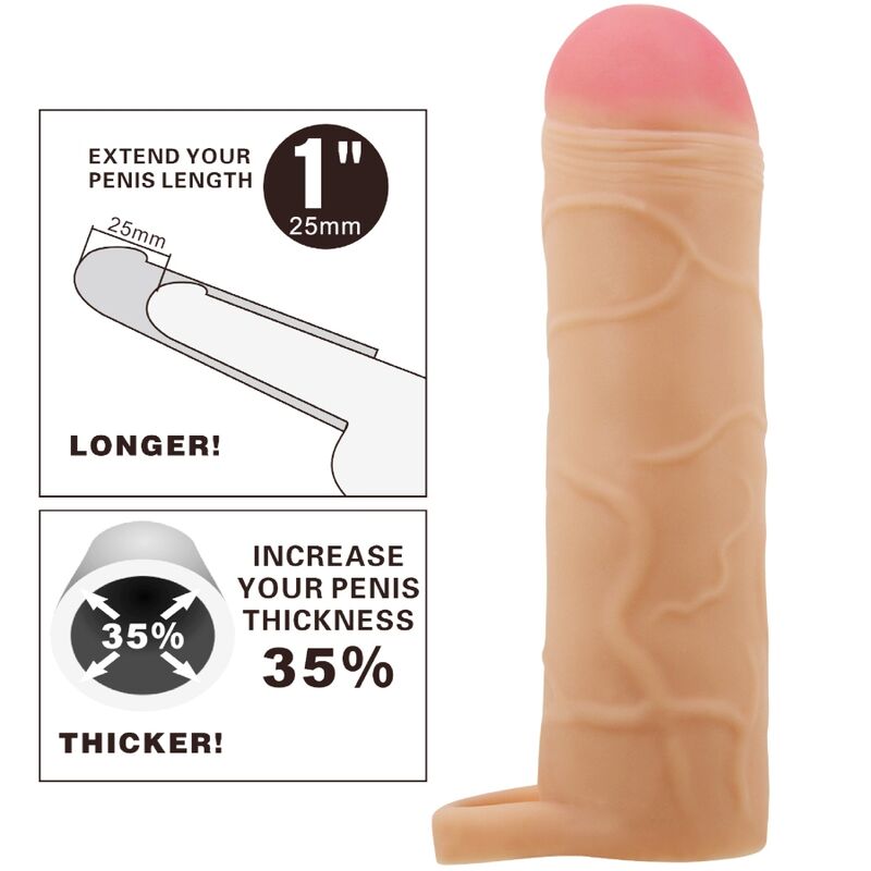 PRETTY LOVE - GAINE MANCHON DE PENIS EN SILICONE