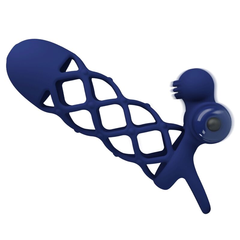 PRETTY LOVE - GIANN ANNEAU GAINE EN SILICONE BLEU