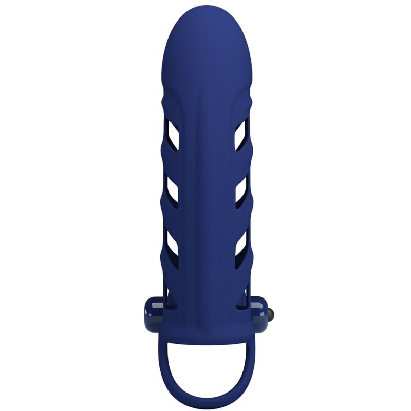 PRETTY LOVE - ALTAF ANNEAU GAINE EN SILICONE BLEU