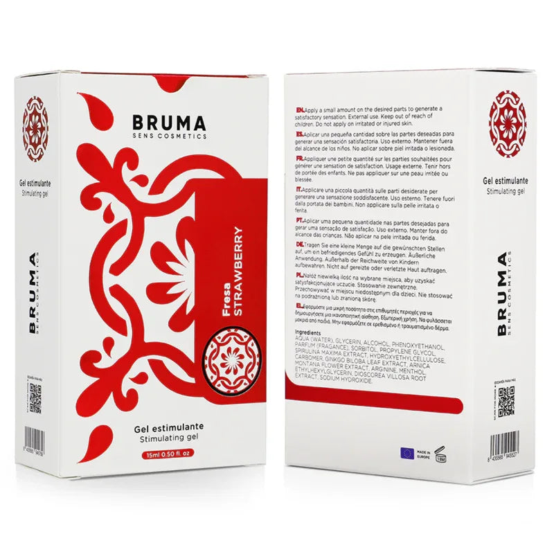 BRUMA - BAUME INTENSIFIANT SAVEUR FRAISE 15 ML - Incandessens