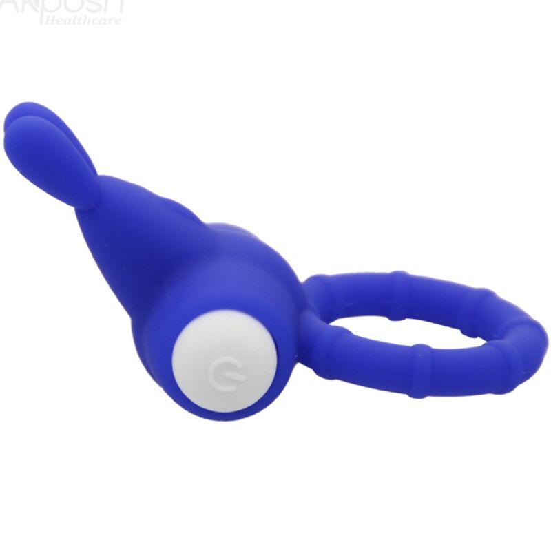 ARMONY - MS BUNNY COCKRING VIBRANT SILICONE BLEU