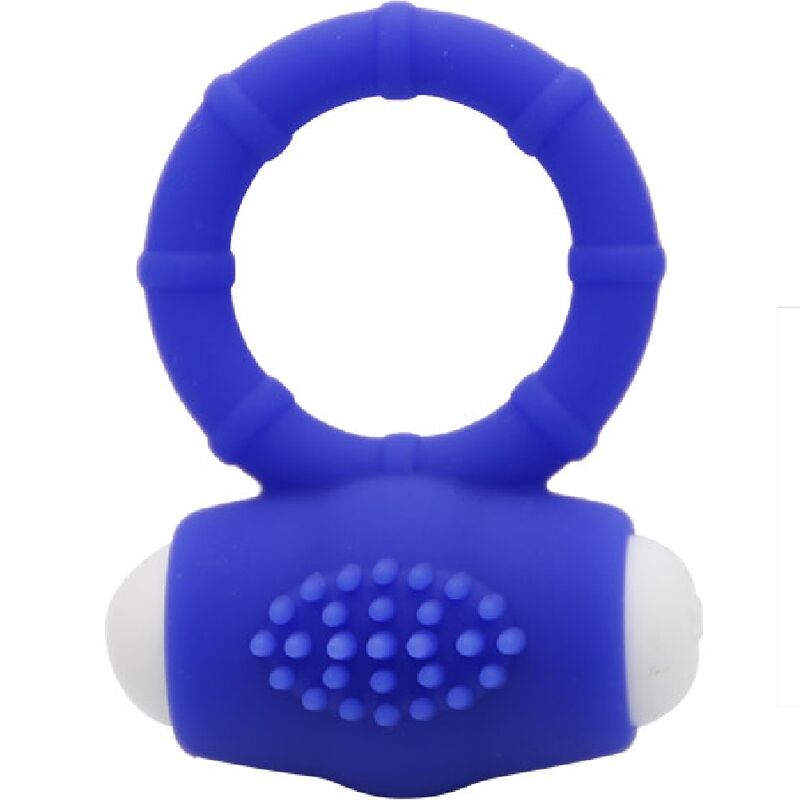 ARMONY - POWER O COCKRING VIBRANT SILICONE BLEU