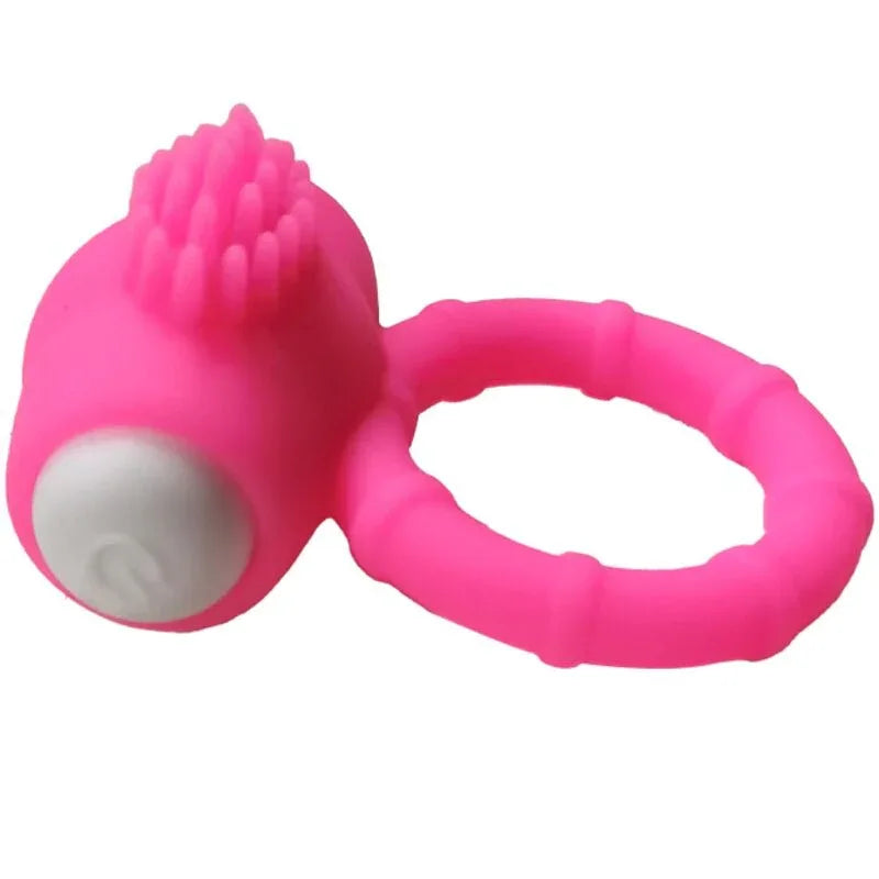 ARMONY - POWER O COCKRING VIBRANT SILICONE ROSE - Incandessens
