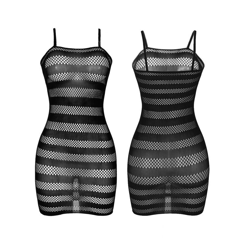 SUBBLIME - 951733 ROBE RÉSILLE RAYURES NOIRES TAILLE UNIQUE