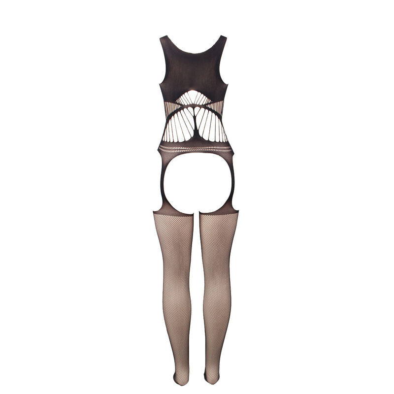 SUBBLIME - 951900 COMBINAISON RÉSILLE SEINS NUS ÉPAULES OUVERTES NOIR TAILLE UNIQUE