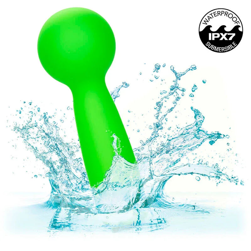 CALEXOTICS - NEON VIBES LE BUBBLY VIBE MINI MASSEUR 10 VIBRATIONS VERT - Incandessens