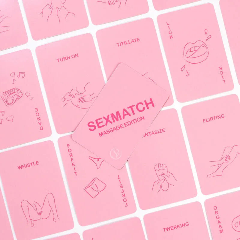 SECRETPLAY - JEU SEXMATCH ÉDITION MASSAGE - Incandessens