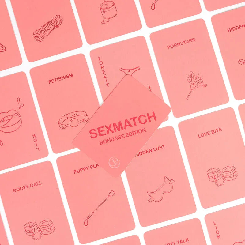 SECRETPLAY - JEU SEXMATCH ÉDITION BONDAGE - Incandessens