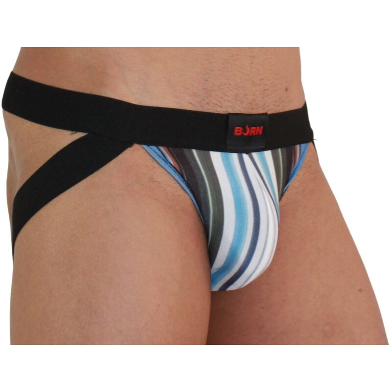 BURN - 009 JOCK MULTICOLOR / NOIR